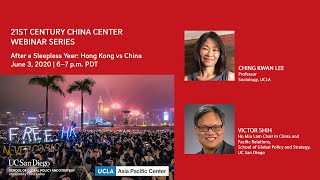 June 3, 2020: after a sleepless year: hong kong vs china one year
since kong’s anti-extradition movement began, prof. ching kwan lee
analyzes the variou...