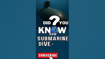 Hoe werken onderzeeërs? Duiken en opduiken, uitgelegd in 4k #onderzeeër marinetechniek kort #kort