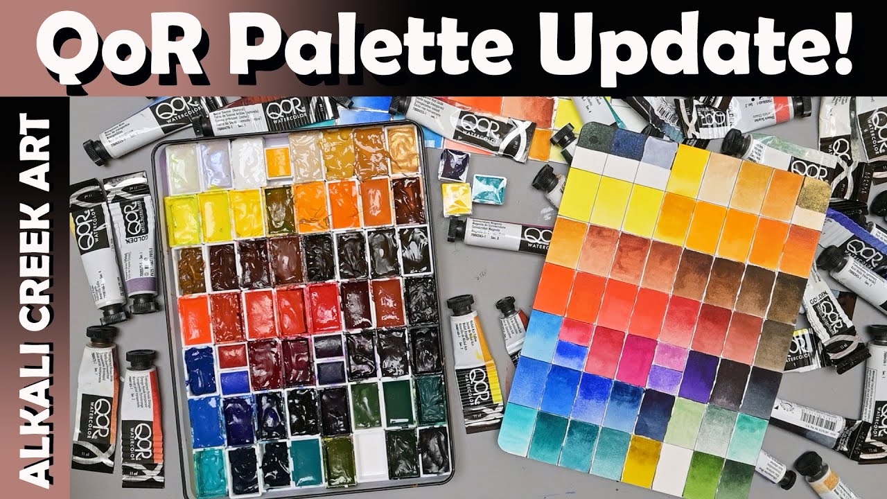 Massive QoR Palette Update!  New colors and a new start to this beautiful brand.
