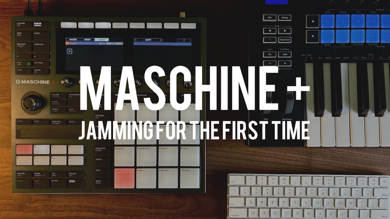 I bought the Native Instruments Maschine + | Deep House | Home Studio ...
