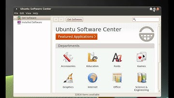 Introduction to Ubuntu 10.04 - part 2 - Creating documents and Installing software.avi