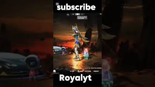 pubg status Pharaoh X suit | lobby video| #status #shorts #attitude #tiktok #pubgmobile #xsuit #grow