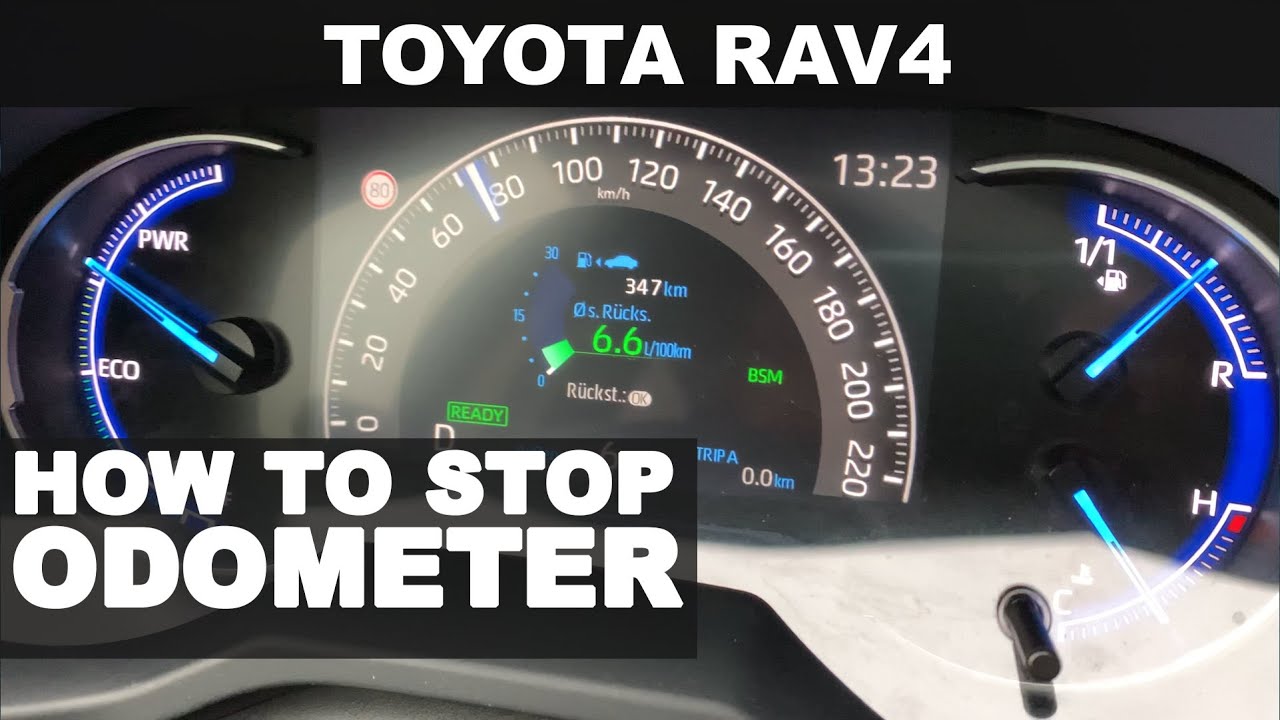 rav4 trip odometer