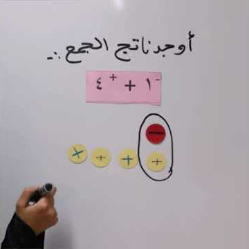 جمع اﻷعداد الصحيحة للصف السادس