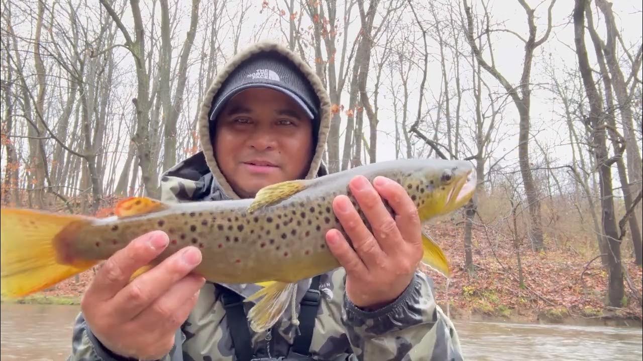 Winter Creek Fishing For Trout With Rapala Jerk Bait YouTube