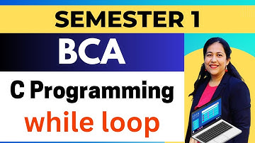 L-24 Iteration in C Lang - while loop #anjaliluthra #bca #btech #bsc #placement #programming#coding