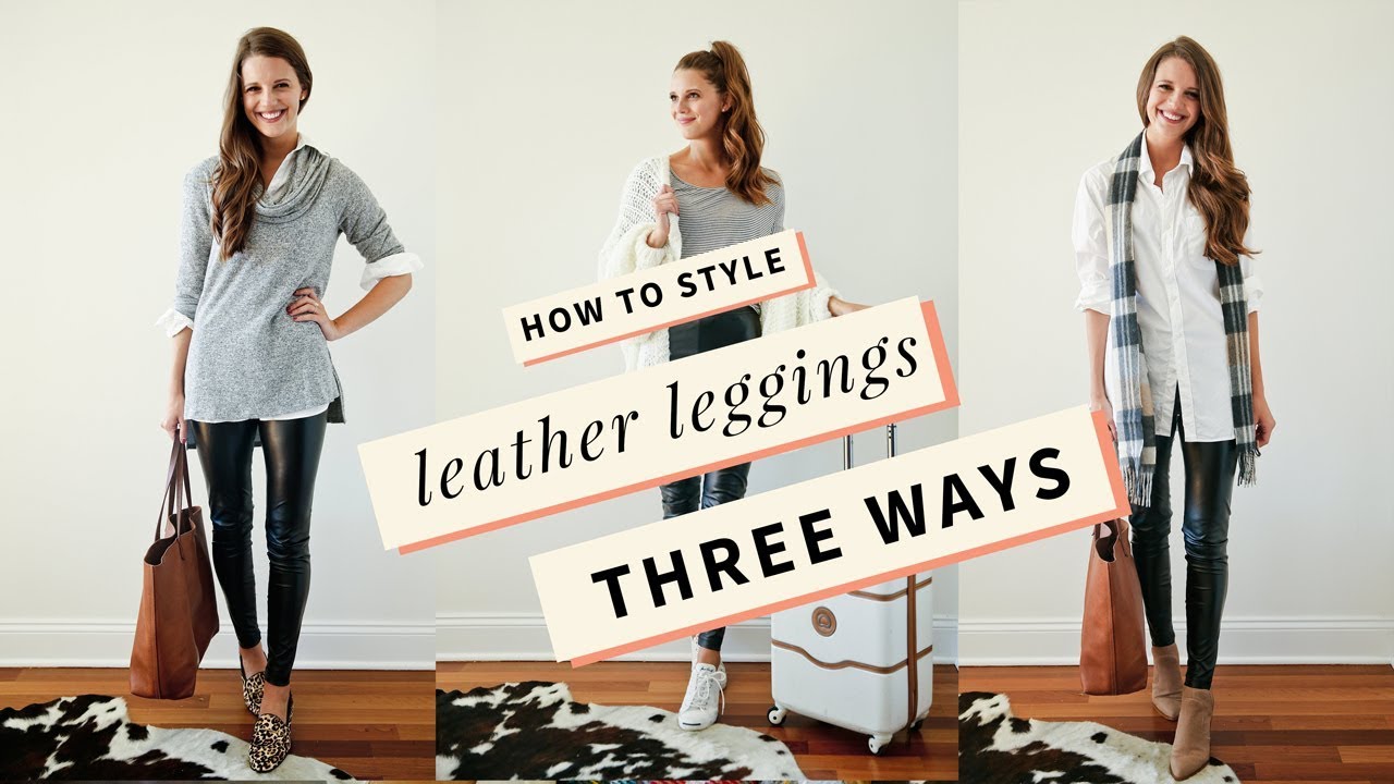 How to style leather leggings in a classic, cozy way! – Jess Keys