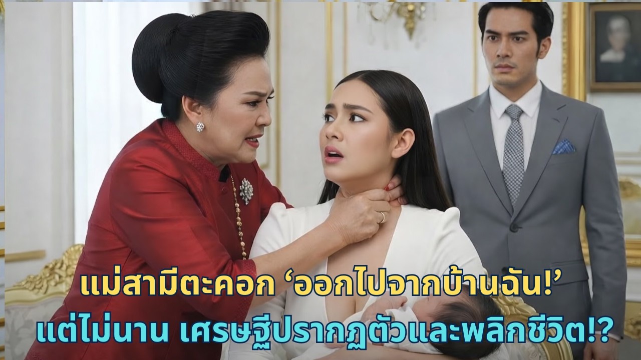 แม่สามีไล่สะใภ้ออกจากบ้าน — แต่เศรษฐีโผล่มาพลิกชีวิตในพริบตา!