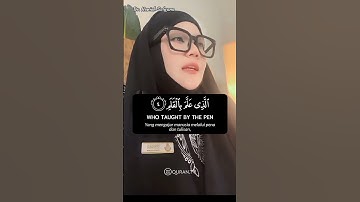 AL-ALAQ | سورة العلق | DR. HANIAH SALWANA #alalaq #haniahsalwana   #tajweed #العلق #هنية_سلوانا