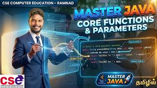 Information 🚀 Java Functions Explained | Return, Argument, No Argument & Void Functions | in Tamil 🎯 #cseramnad News