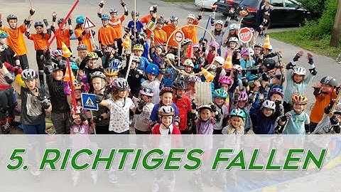 Inlineskaten lernen für Anfänger und Fortgeschrittene - 5. Richtiges Fallen