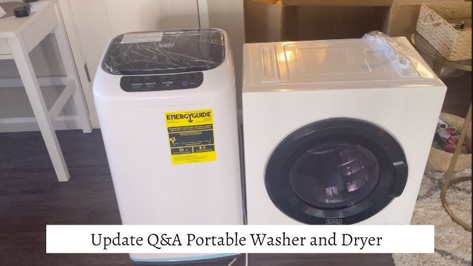 PORTABLE WASHER Q&A: Does your faucet stay on while you're doing laundry? 