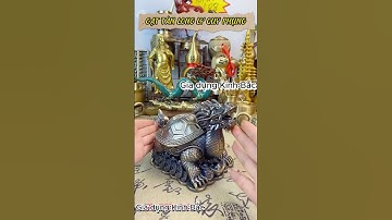 Gạt tàn phong thủy Long Quy