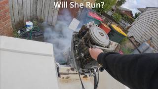 Restoring the Cheapest Boat on Facebook Marketplace Part 2 - Outboard Antics