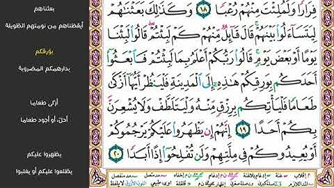 سورة الكهف من الاية 15 إلى الآية 20