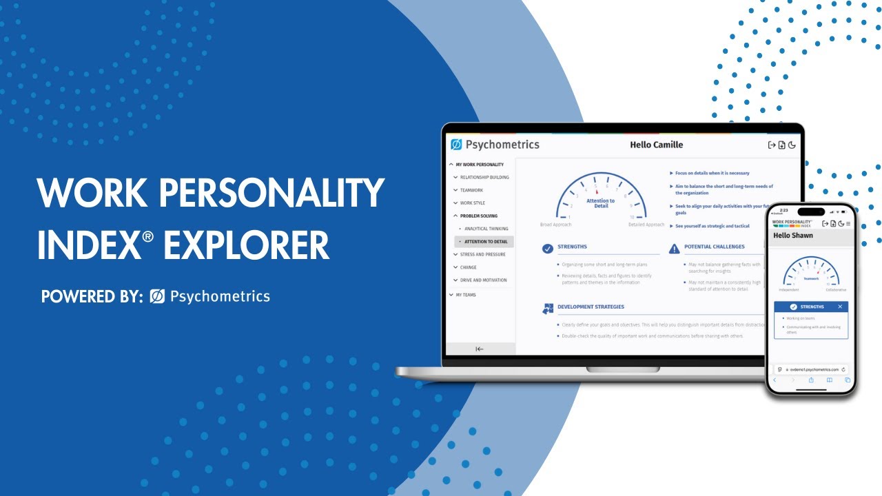 Work Personality Index® Explorer