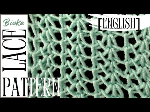 [English] An elegant openwork trendy knitting pattern.