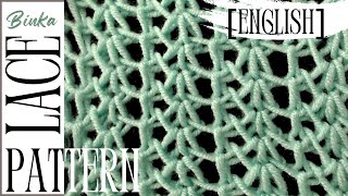 [English] An elegant openwork trendy knitting pattern.
