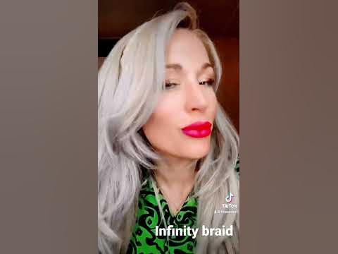  Easy Hairstyle with this infinity braid #create #dyson #hair # ...