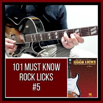 Rock Guitar Lick #5 - 101 Must Know Rock Licks - Chuck Berry Style