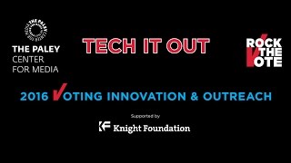 The Paley Center & Rock the Vote Present: Tech It Out: 2016 Voting Innovation & Outreach