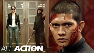 Rama vs Two Deadly Assassins | The Raid 2 | All Action Wealth