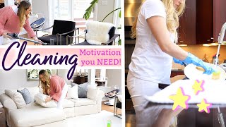 WHOLE HOUSE CLEAN with me | SAHM Ultimate Cleaning Motivation to get you out a cleaning Rut!