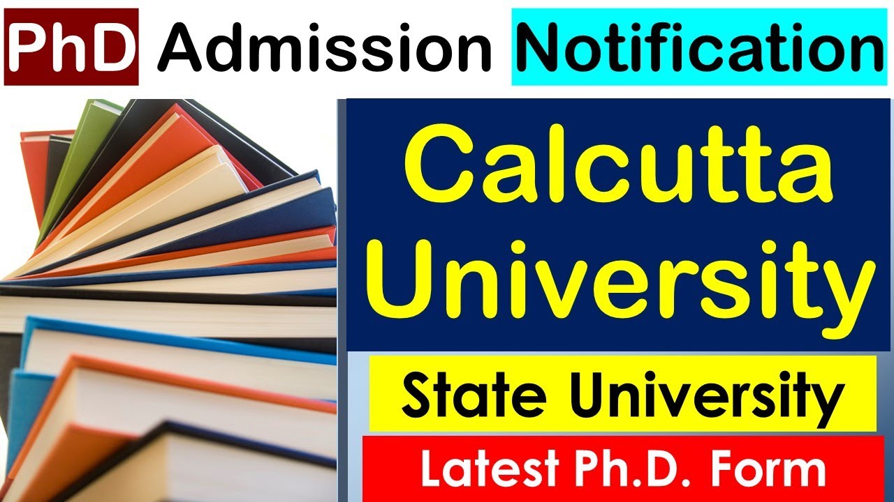 phd admission 2023 || CALCUTTA UNIVERSITY || Last date - 31/01/2023 ...