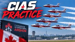 LIVE AIRSHOW TORONTO PRACTICE (YXU)! SNOWBIRDS, F18 and more!