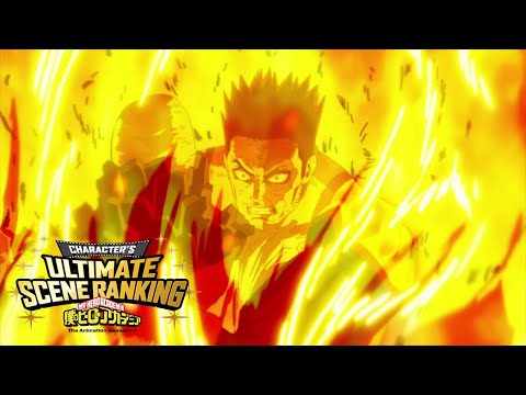 エンデヴァー：Ep.148「焼身照命!! 手負いのヒーロー」より②／『僕のヒーローアカデミア』7期