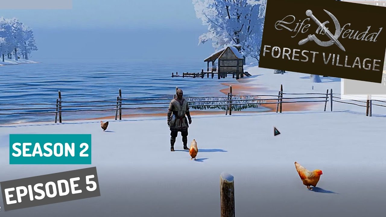 Woop, Woop, We've Got a CHICKEN COOP! Life is Feudal Forest Village