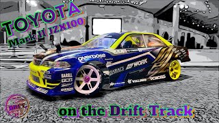 Toyota JZX100 Mark II , on the Drift Track - Yokomo MD1.0