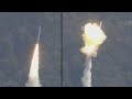Rocket Explodes Seconds After Blasting Off
