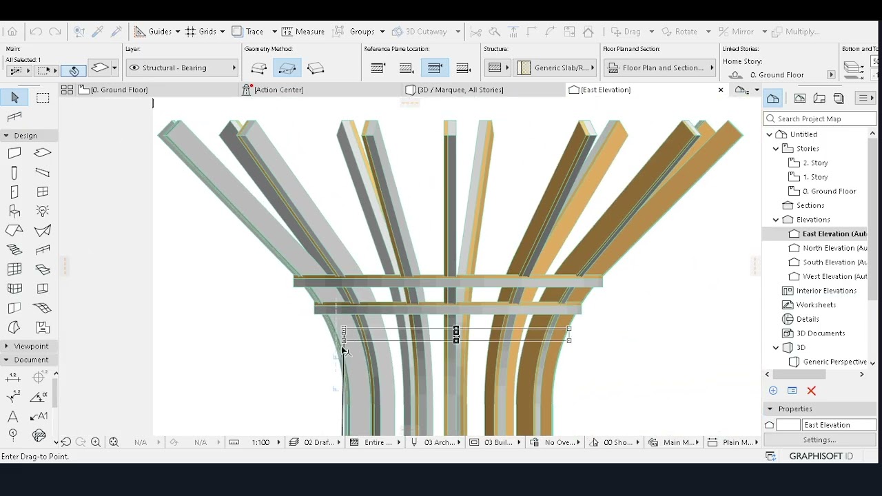 ArchiCAD Mushroom Column 