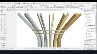 ArchiCAD Mushroom Column #morph #archicad