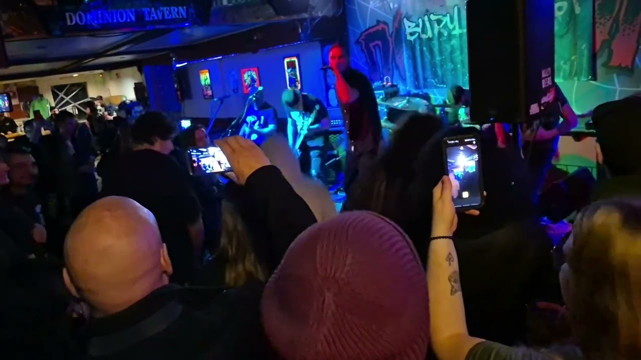 Bury the past  march 1st 2025    Dominion Tavern Ottawa.