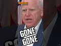 TIM WALZ GONE GONE #currentaffairs #politics #news #top