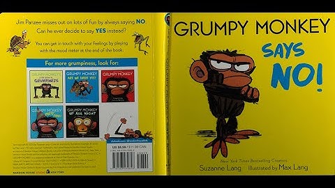 Grandpa Reads: Grumpy Monkey Says No