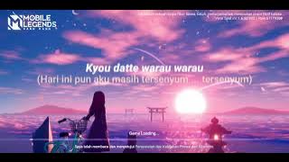 Loading Screen Mobile Legends X Tada Koe Hitotsu (Rokudenashi) Anime 2022