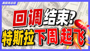美股回调结束？下周特斯拉就要起飞！｜#英伟达｜#特斯拉｜#美股｜#股票｜JohnLu谈股 #股票分析