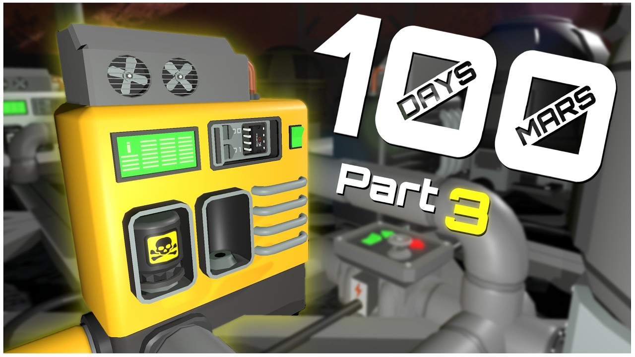 Building the Gas Hole™ | Surviving 100 Days on Mars in Stationeers