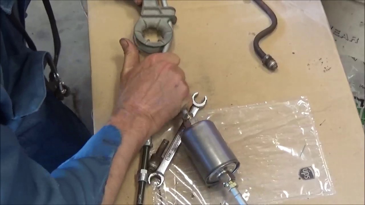 Changing fuel pump and gas tank on '94 GMC Sonoma (part 2 fuel lines