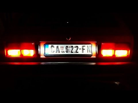 Zastava Yugo Koral 55 Led Osvetljenje Za Stop Lampe Youtube