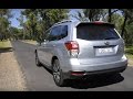 2016 Subaru Forester XT 0-100km/h & engine sound