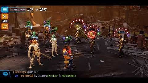 msf: Doom raid Mutant boss with Iso rec. Middle Lane