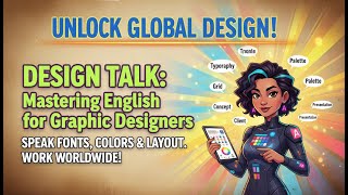 Design Talk: Mastering English for Graphic  ... | Improve Your English Fluency✅️ | With Audio Book 📖