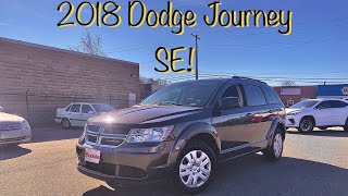 2018 Dodge Journey SE Startup, Walkaround and features!