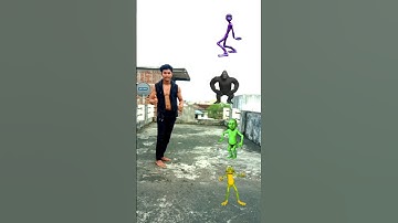 Upin ipin head to dancing frog,, joker,, gorilla , dami tu cosita - magic vfx #trending #shorts
