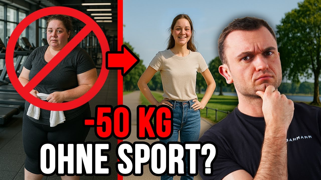 Ohne Sport geht’s BESSER?! Die überraschende Wahrheit übers Abnehmen 🔥