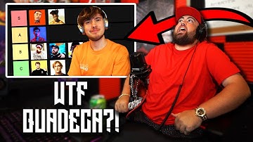 CRYPT REACTS to Quadeca YouTube Rapper Tier List (KSI, Ricegum, FlightReacts, Dax)